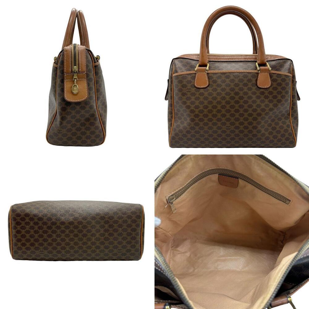 Celine canvas brown coated handbag Macadam